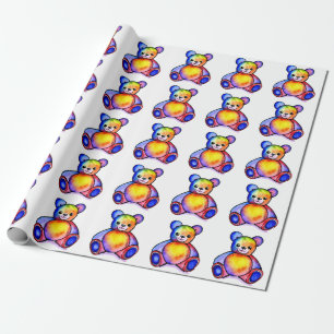 Leuk Beer Cool Teddy positief Cadeaupapier