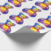 Leuk Beer Cool Teddy positief Cadeaupapier (Hoek)