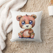 Leuk Beer Cool Teddy positief Kussen (Deken)