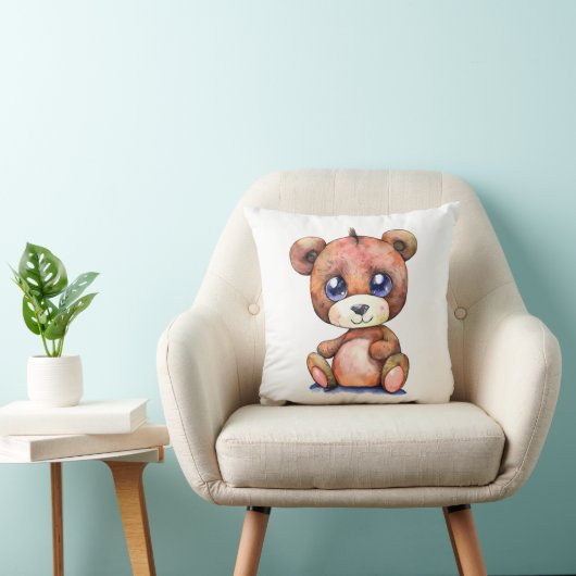 Leuk Beer Cool Teddy positief Kussen (Stoel)