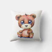 Leuk Beer Cool Teddy positief Kussen (Achterkant)