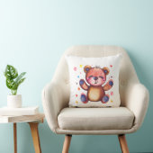 Leuk Beer Cool Teddy positief Kussen (Stoel)
