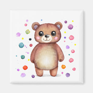 Leuk Beer Cool Teddy positief Magneet