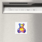 Leuk Beer Cool Teddy positief Magneet (Insitu (Vaatwasser))