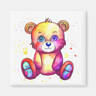 Leuk Beer Cool Teddy positief Magneet