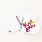 Leuk Beer Cool Teddy positief Notitieboek (Binnen)