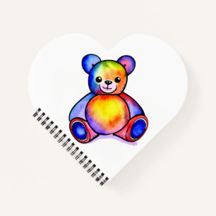Leuk Beer Cool Teddy positief Notitieboek