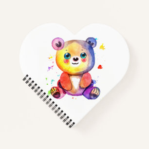 Leuk Beer Cool Teddy positief Notitieboek