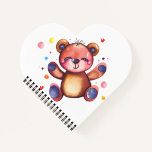 Leuk Beer Cool Teddy positief Notitieboek