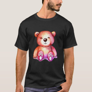 Leuk Beer Cool Teddy positief T-shirt