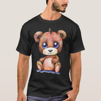 Leuk Beer Cool Teddy positief T-shirt