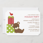 Leuk Beer Kerstfeest Kaart (Voorkant)