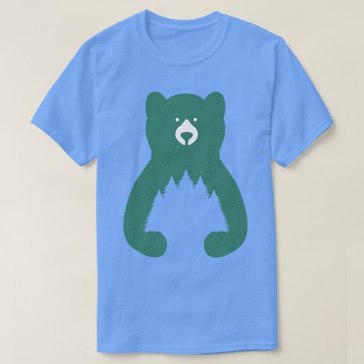 Leuk beer knuffelbomen t-shirt (Design voorkant)