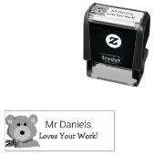 Leuk Beer leraren stempel (In situ)