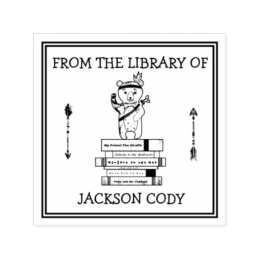 Leuk Beer & Pijlboeken uit de bibliotheek van het Zelfinktende Stempel (Design)