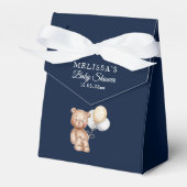 Leuk Beer script elke kleur Baby shower dank u Bedankdoosjes (Voorkant Zijde)