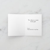 Leuk Beer & Snoep Kinderverjaardag Kaart (Binnen)