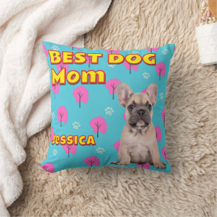 Leuk Beste Hond Mam Custom Foto Gift Verjaardag Kussen