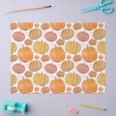 Leuk betegeld Seizoensgebonden pompoenfeest Tissuepapier (Craft)