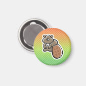 Leuk beverontwerp magneet (Voorkant / Achterkant)