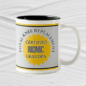 Leuk! Bionische knievervangende Mok