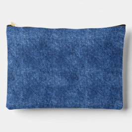 Leuk blauw denim patroon etui