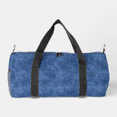 Leuk blauw denim patroon plunjezak (Achterkant)