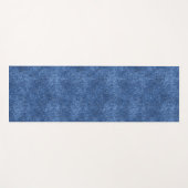 Leuk blauw denim patroon yogamat (Voorkant (horizontaal))