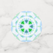  Leuk Blauw Groen Verjaardagsfeestje Magische Ster Confetti (Kleine voorkant)