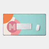 Leuk Blauwgroen Turquoise Groen Roze Sinaasappel K Bureaumat (Keyboard & Muis)