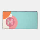 Leuk Blauwgroen Turquoise Groen Roze Sinaasappel K Bureaumat (Voorkant)