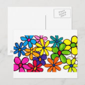 Leuk Bloem briefkaart (Voorkant / Achterkant)