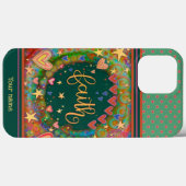 Leuk Bloemen Groen Geloof Inspirativiteit Naam Case-Mate iPhone Case (Achterkant (horizontaal))