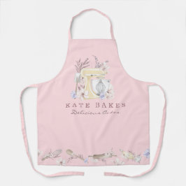 Leuk Bloemen Modern Cake Bakken Dessert Schort