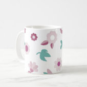 Leuk, bloemen, natuur koffiemok (Voorkant links)