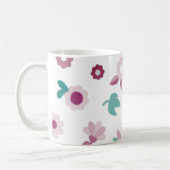 Leuk, bloemen, natuur koffiemok (Links)