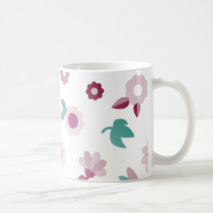 Leuk, bloemen, natuur koffiemok