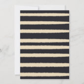 Leuk bloemig Halloween klein boo baby shower Kaart (Achterkant)