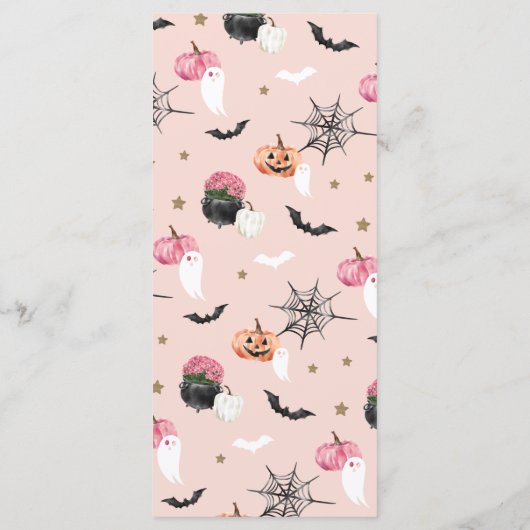 Leuk boek! Spooktacular Verjaardag Halloween Menu (Achterkant)