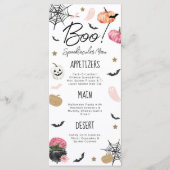 Leuk boek! Spooktacular Verjaardag Halloween Menu (Voorkant)