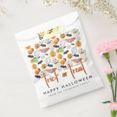 Leuk Boo Halloween Party Decor Pompoen Patroon Bedankzakje (Gezegeld)