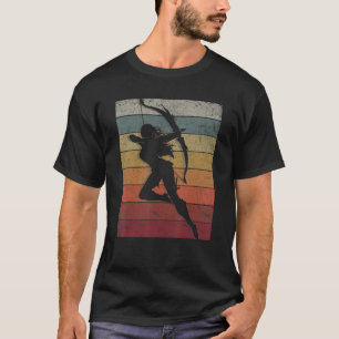 Leuk boogschieten voor mannen vrouwen Kinder boogs T-shirt