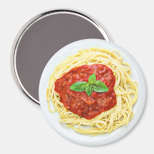 Leuk Bord van Spaghetti Koelkast Magnet (Voorkant / Achterkant)