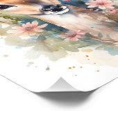 Leuk bos Baby Beste Pints Kwekerij Art Foto Afdruk (Hoek)