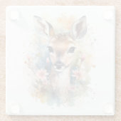 Leuk bos Baby Beste Pints Kwekerij Art Glazen Onderzetter (Achterkant)