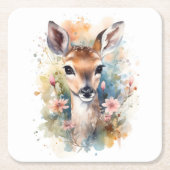 Leuk bos Baby Beste Pints Kwekerij Art Kartonnen Onderzetters (Voorkant)