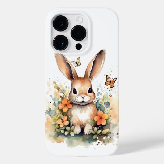 Leuk bos baby bunny pints kinderkamer kunst Case-Mate iPhone case (Achterkant)