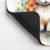 Leuk bos baby bunny pints kinderkamer kunst muismat (Hoek)