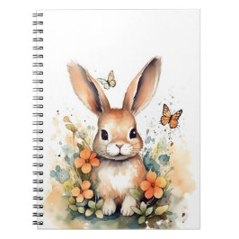 Leuk bos baby bunny pints kinderkamer kunst notitieboek