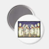 Leuk Bowling Testament Grappig Cadeau, T-shirts, K Magneet (Voorkant / Achterkant)